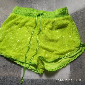 Short‎ neon green Sequels size small@_37
